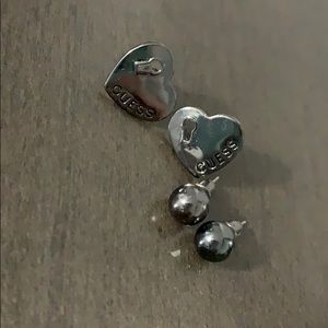 Guess Earrings 2 pairs!!